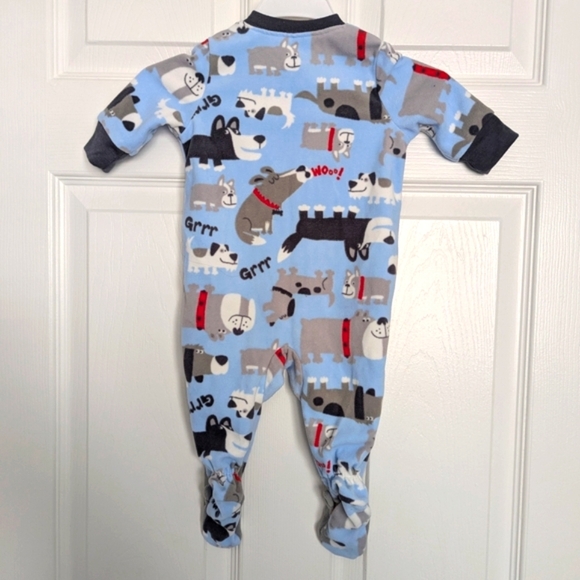 Carter's (Size 3 Months) Footed Fleece Sleepers/Pyjamas With Full Front Zipper - Picture 6 of 15